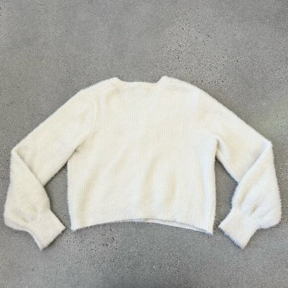 Willow & Wind Fuzzy Cream Cardigan Set - Picture 2 of 7